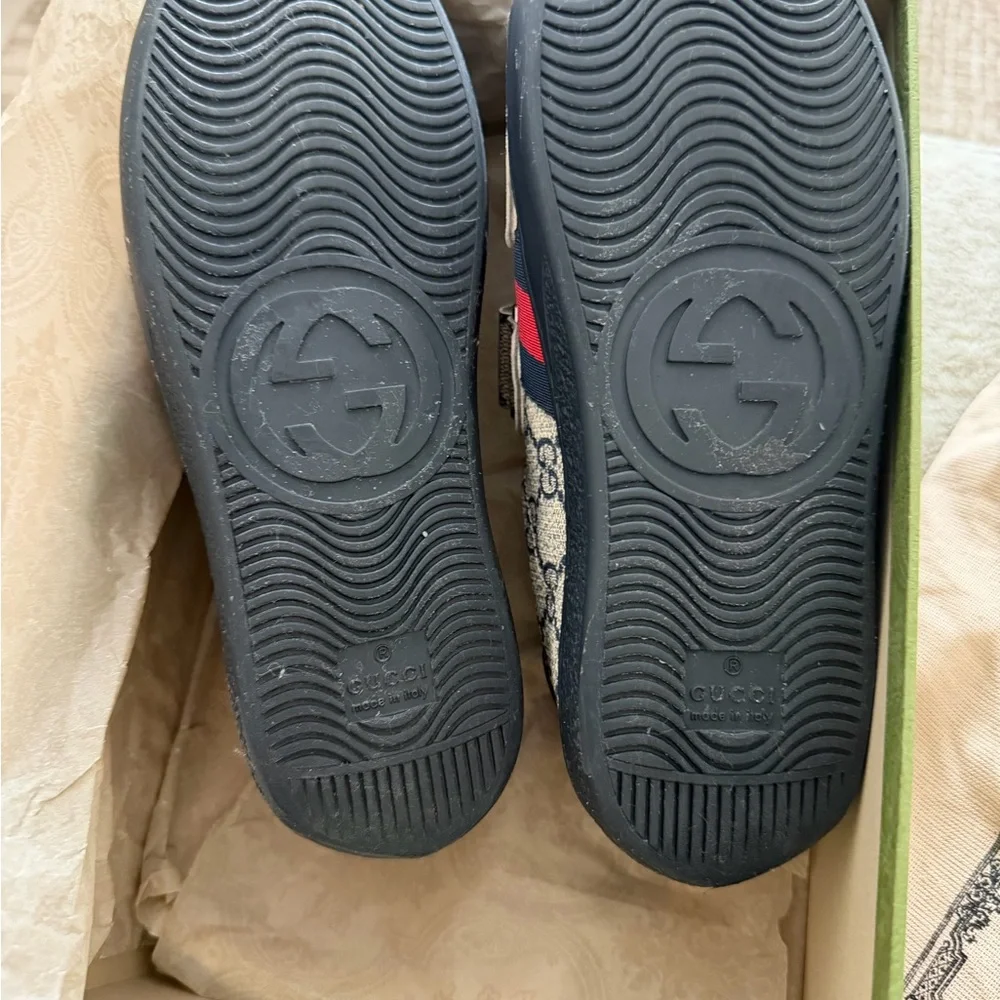 Gucci Teen Ace Sneakers GG Supreme size 34 IT - Picture 5 of 10